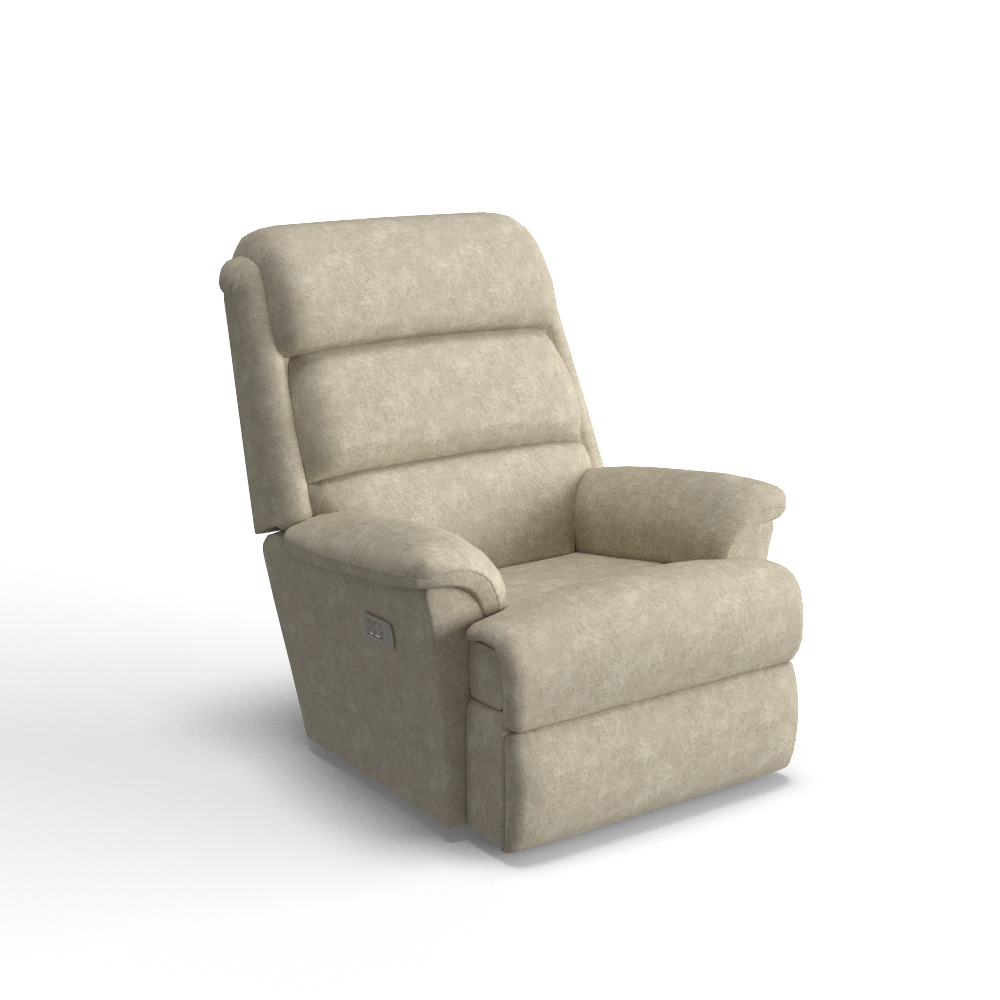 Astor Power Rocking Recliner w/ Headrest & Lumbar, In Stock